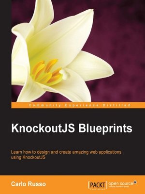 cover image of KnockoutJS Blueprints